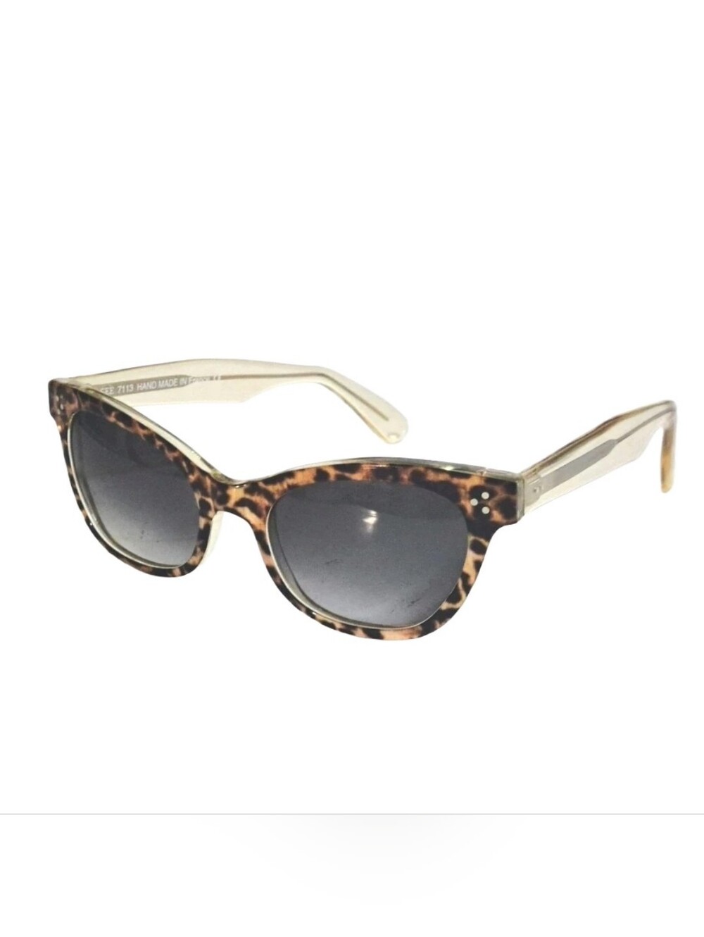 SEE 7113 Sunglasses Cateye Made In France Women
